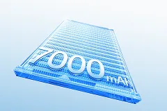 Аккумулятор 7000 мАч, быстрая зарядка 80 Вт